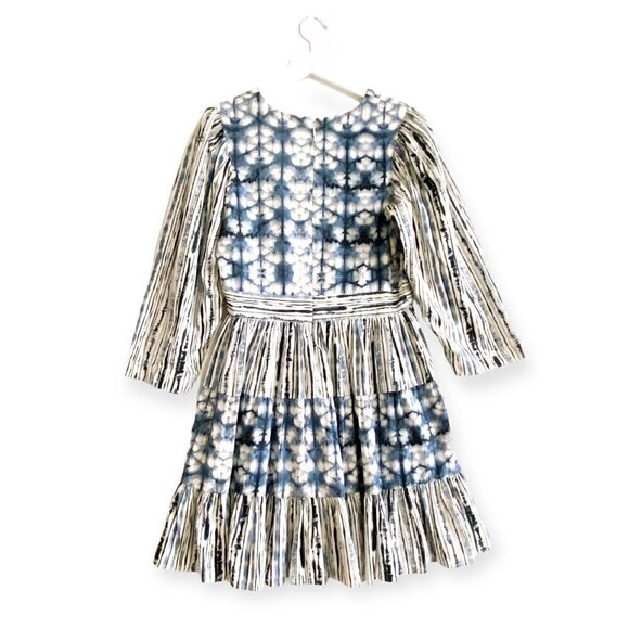 Anthropologie Behati Blue Print Mini Dress size S, NWT - Picture 6 of 16